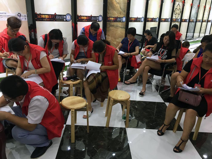 今年会jnh瓷砖全国超等店长特训营再下一城，漯河站顺利接棒